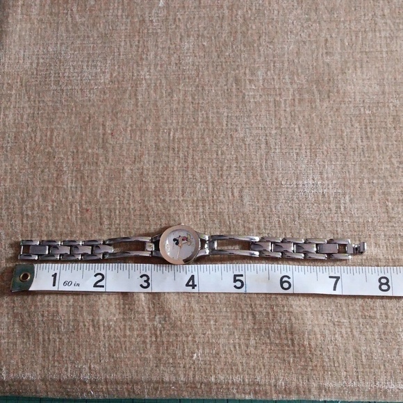 Disney Mickey Mouse Gold Tone Watch - Picture 4 of 10